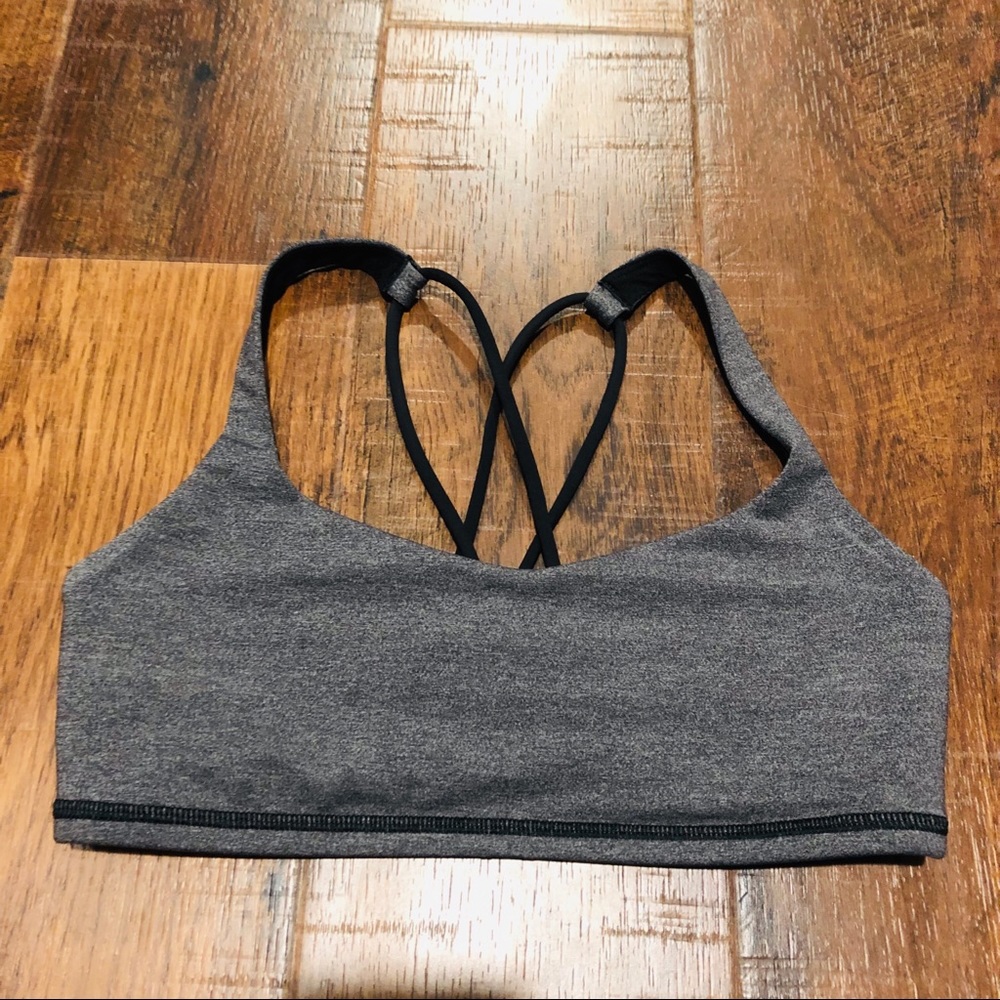 🎉FLASH SALE🎉🖤Lululemon Free To Be Bra Gray🖤